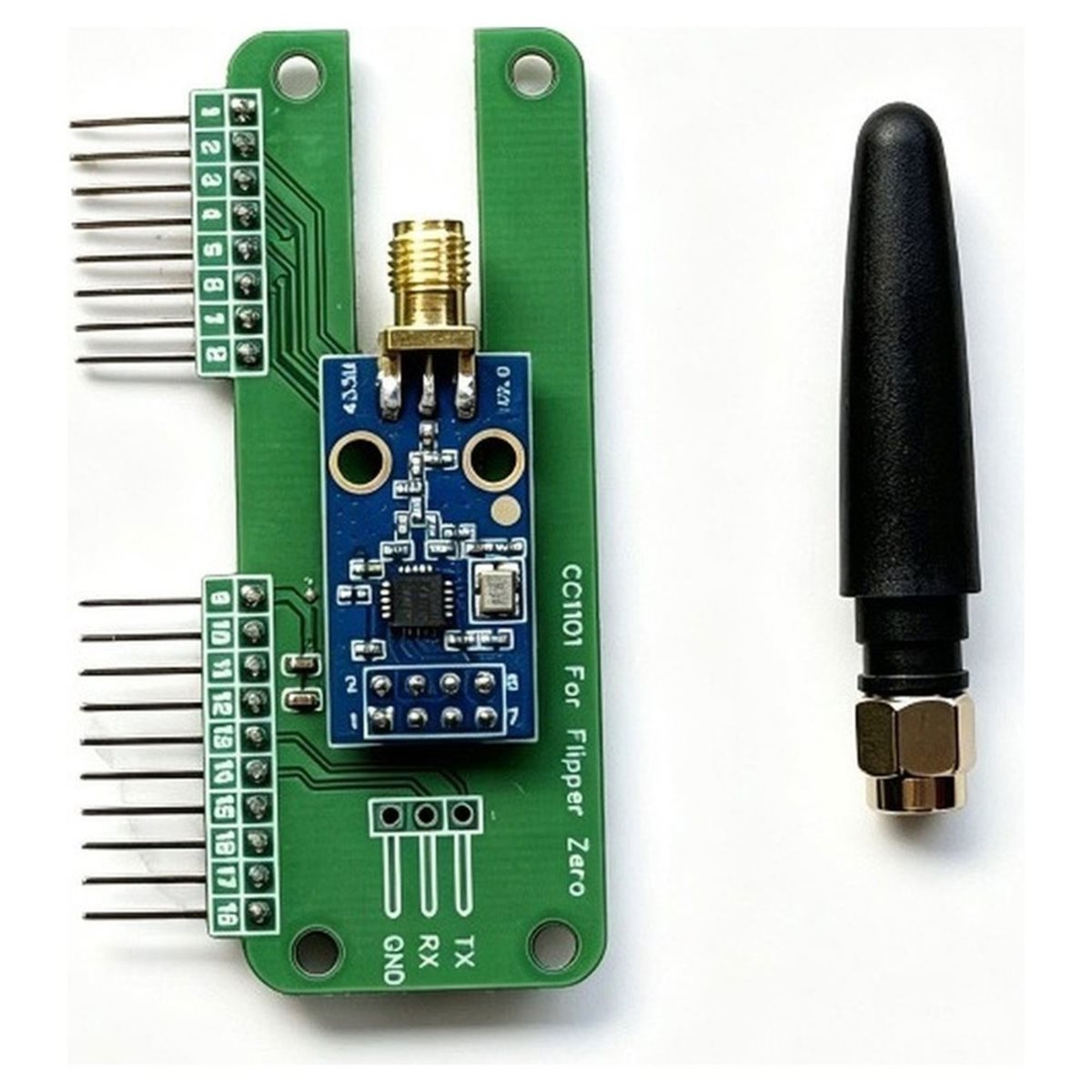 433Mhz Receiver Module - Modul Eksternal CC1101, Papan Transceiver Nirkabel