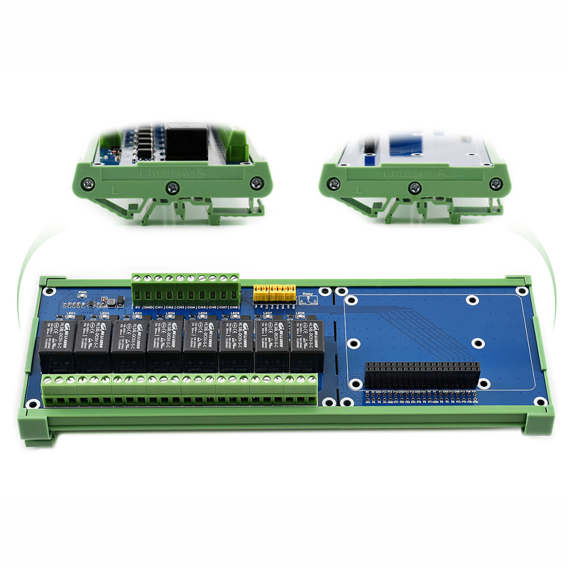 Relay 8 Channel Board - Papan Ekspansi Relay Raspberry Pi 4