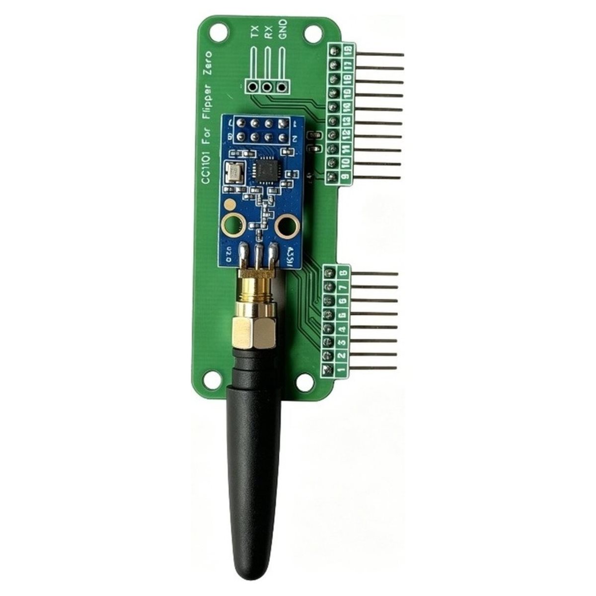 Modul Eksternal CC1101, Papan  - 433Mhz Receiver Module ulasan dan harga