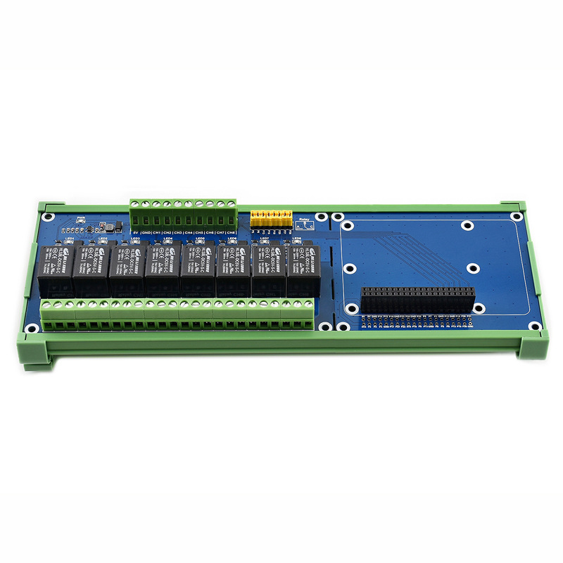 Papan Ekspansi Relay Raspberry - Relay 8 Channel Board ulasan dan harga