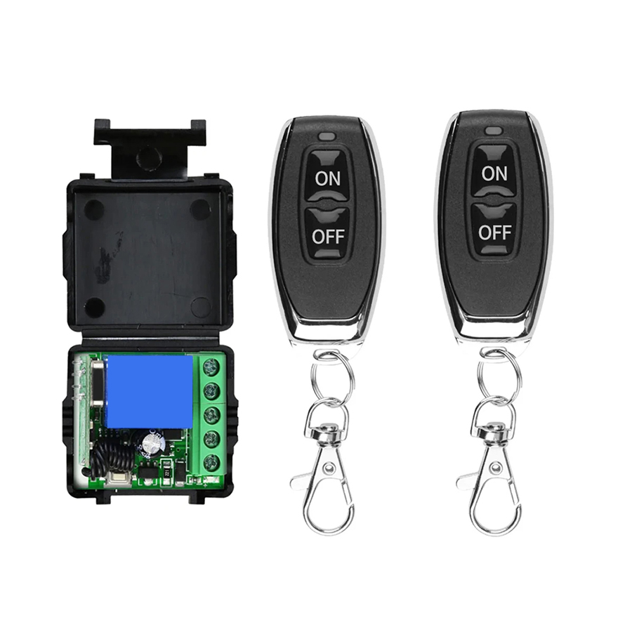 DC 12V, Remote Kontrol Nirkabe - 433Mhz Receiver Module ulasan dan harga