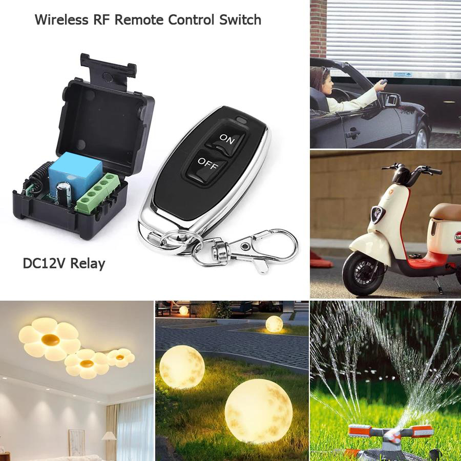 DC 12V, Remote Kontrol Nirkabe - 433Mhz Receiver Module ulasan dan harga